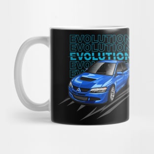 Lancer Evolution VIII Tuner (Ocean Blue) Mug